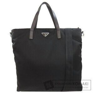 Prada logo tote Shoulder bag Black
